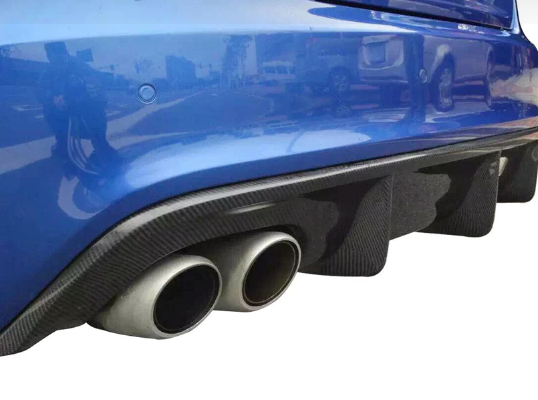 AUDI A5 S5 B8.5 S LINE V STYLE CARBON FIBRE DIFFUSER 11-16