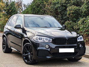 BMW X5 X5M X6 X6M F15 F16 F85 F86 GLOSS BLACK / CARBON FIBRE GRILL 14-18