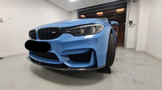 BMW M3 M4 F80 F82 F83 M PERFORMANCE STYLE CARBON FIBRE SPLITTER BOTTOM 14-20