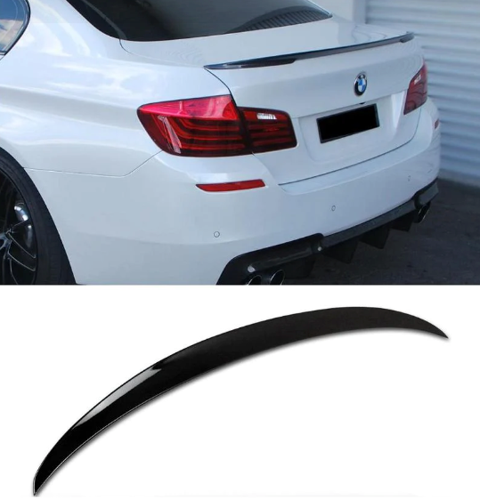 BMW 5 SERIES F10 M PERFORMANCE STYLE GLOSS BLACK SPOILER 10-17