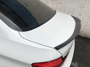 BMW 5 SERIES F10 V STYLE CARBON FIBRE SPOILER 10-17`