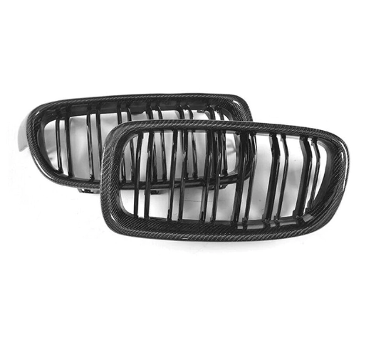 BMW 7 SERIES G11 G12 LCI CARBON FIBRE / GLOSS BLACK GRILL 20+