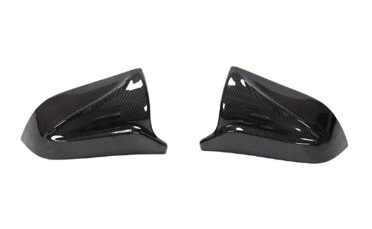 TESLA MODEL 3 V STYLE CARBON FIBRE REPLACEMENT MIRROR COVERS 16-20