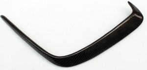 MERCEDES A CLASS W176 CARBON FIBRE REAR BUMPER TRIMS 13-18