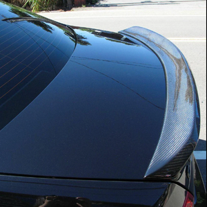 MERCEDES C CLASS W204 V STYLE CARBON FIBRE SPOILER 07-13