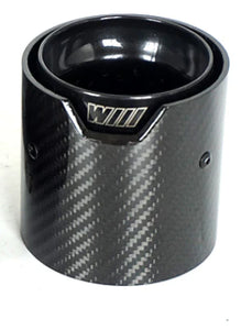 BMW 3 SERIES F30 F31 335i 340i CARBON FIBRE & BLACK M PERFORMANCE EXHAUST TIPS 12-19