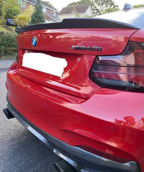 BMW 2 SERIES F22 F87 PRE-PREG DRY CARBON FIBRE CS STYLE SPOILER 14-21