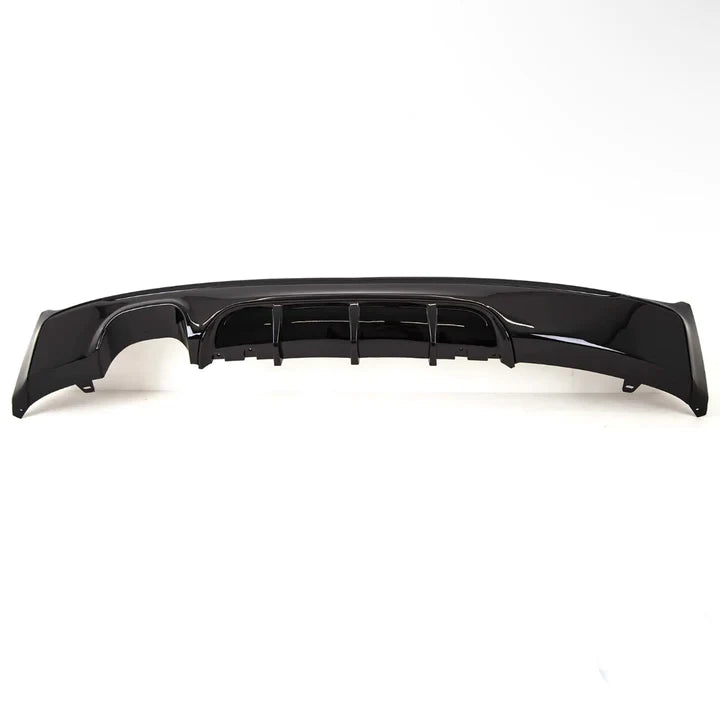 BMW 2 SERIES F22 COUPE GLOSS BLACK TWIN EXHAUST DIFFUSER 14-20