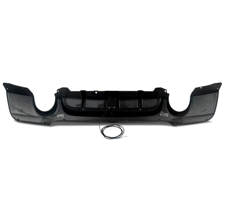 BMW 3 SERIES E92 GLOSS BLACK LED DUAL DIFFUSER 07-13