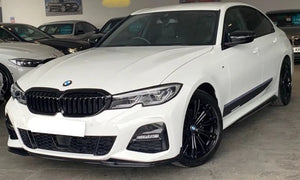 BMW 3 SERIES G20 GLOSS BLACK FRONT SPLITTER 19+