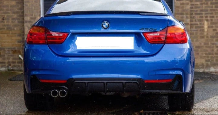 BMW 4 SERIES F36 GRAN COUPE GLOSS BLACK PERFORMANCE SPOILER 14-20