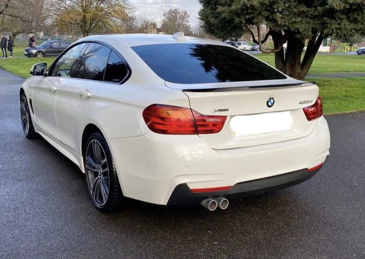 BMW 4 SERIES F36 GRAN COUPE GLOSS BLACK M4 STYLE SPOILER 14-20