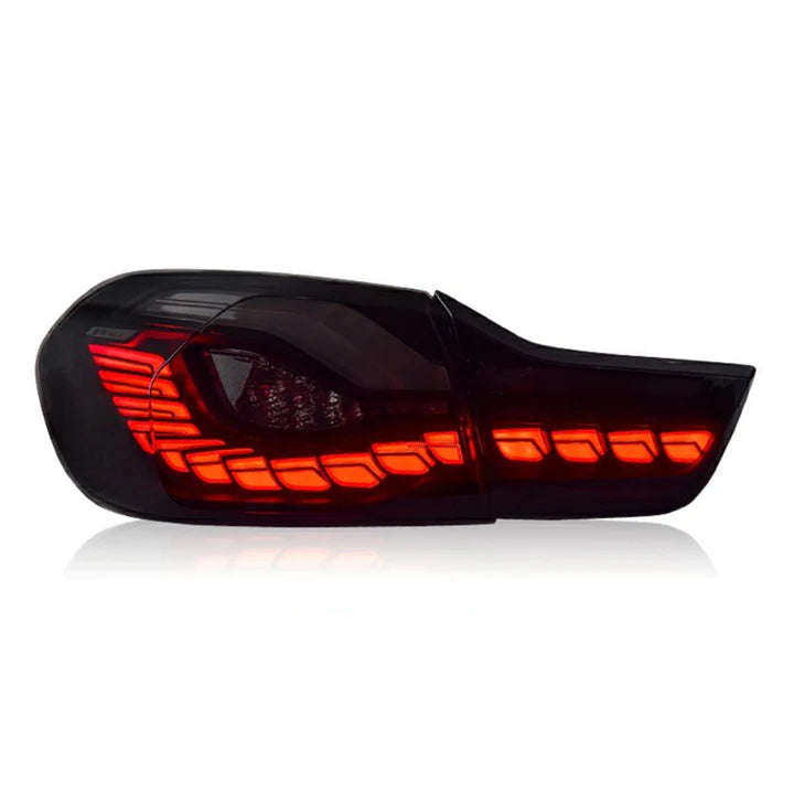 BMW 4 SERIES F32 F33 F36 SMOKED SEQUENTIAL GTS STYLE TAIL LIGHT 14-20