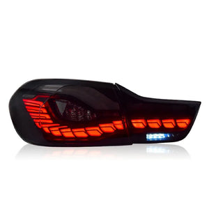 BMW 4 SERIES F32 F33 F36 SMOKED SEQUENTIAL GTS STYLE TAIL LIGHT 14-20