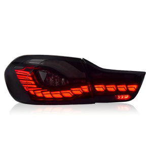 BMW 4 SERIES F32 F33 F36 SMOKED SEQUENTIAL GTS STYLE TAIL LIGHT 14-20